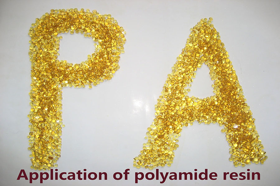 Application of polyamide resin
